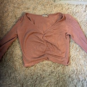 Fashion nova pink crop top